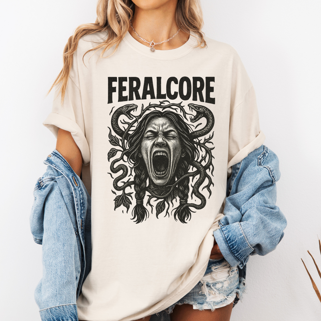 Feralcore Medusa Tee
