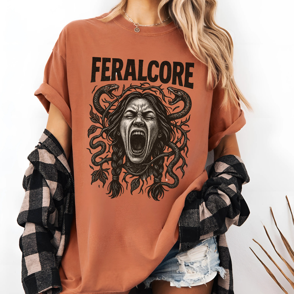 Feralcore Medusa Tee