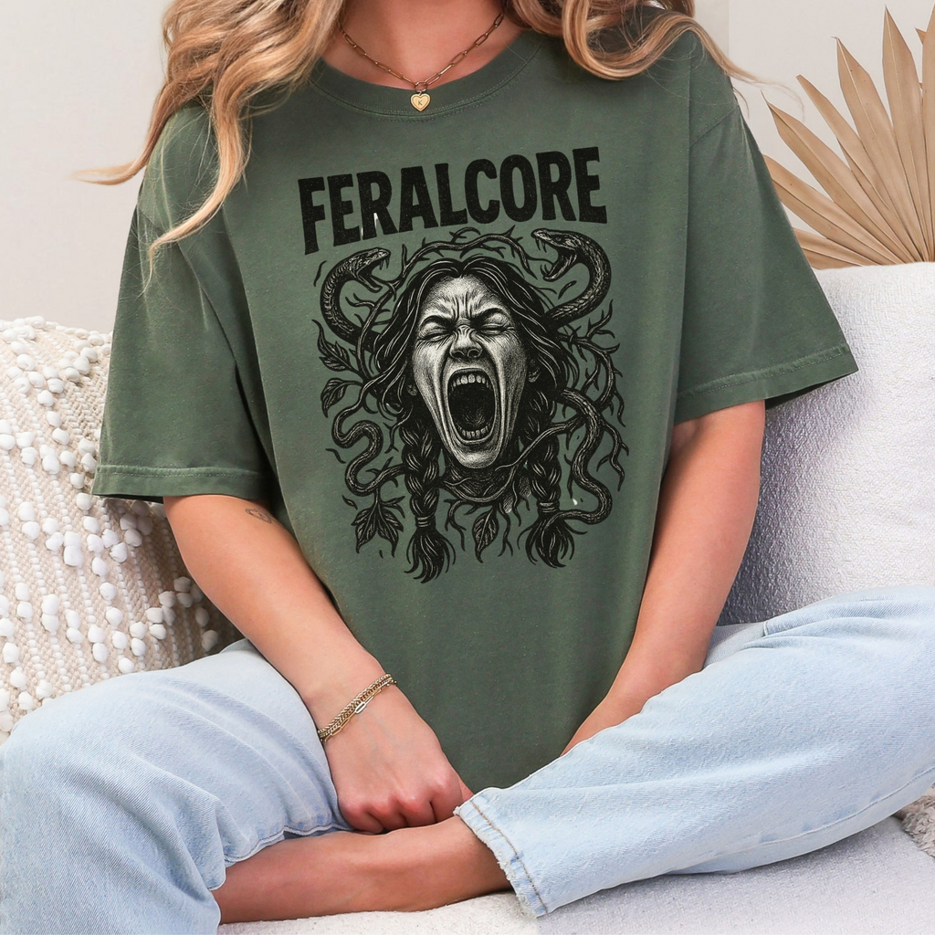 Feralcore Medusa Tee