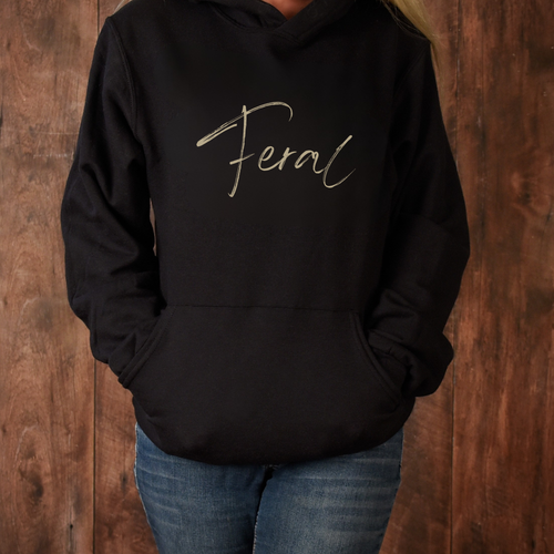 Feral Floral Hoodie
