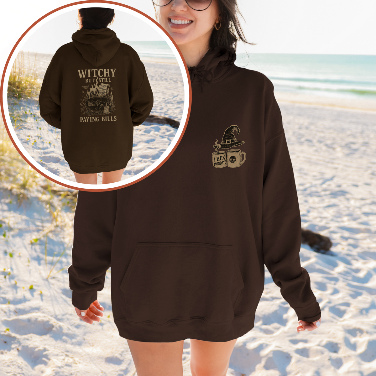 Feral Witch Coffee Hoodie