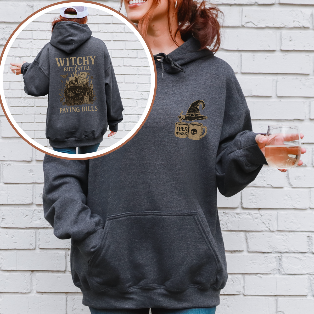 Feral Witch Coffee Hoodie