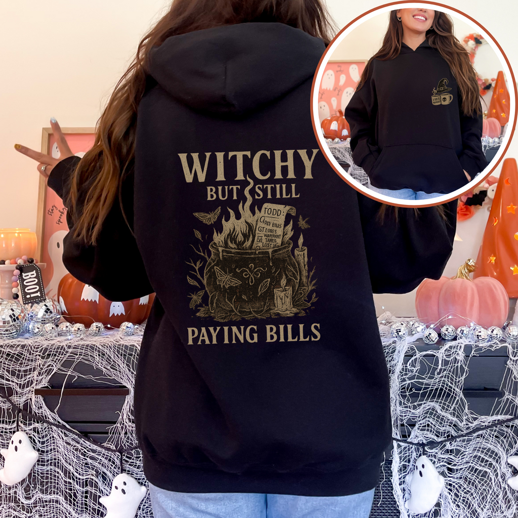 Feral Witch Coffee Hoodie
