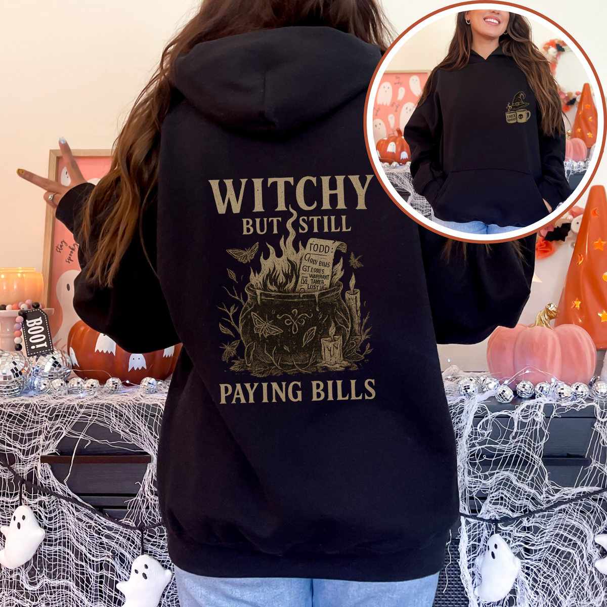 Feral Witch Coffee Hoodie