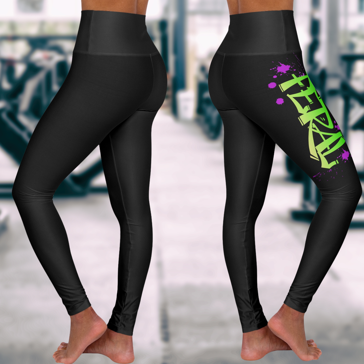 Feralcore High-Waisted Leggings