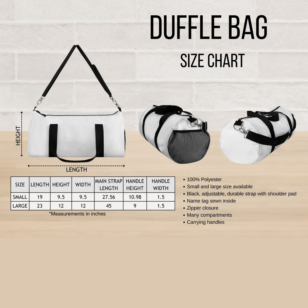 Gorgon Grit Feralcore Gym Duffle Bag – Untamed Energy