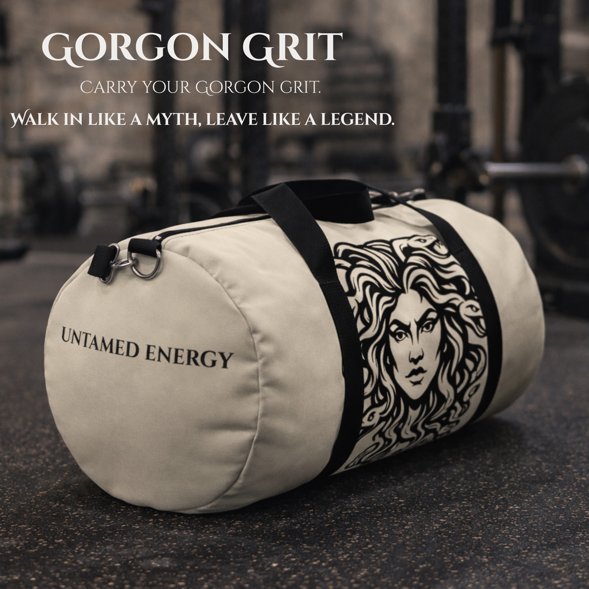 Gorgon Grit Feralcore Gym Duffle Bag – Untamed Energy