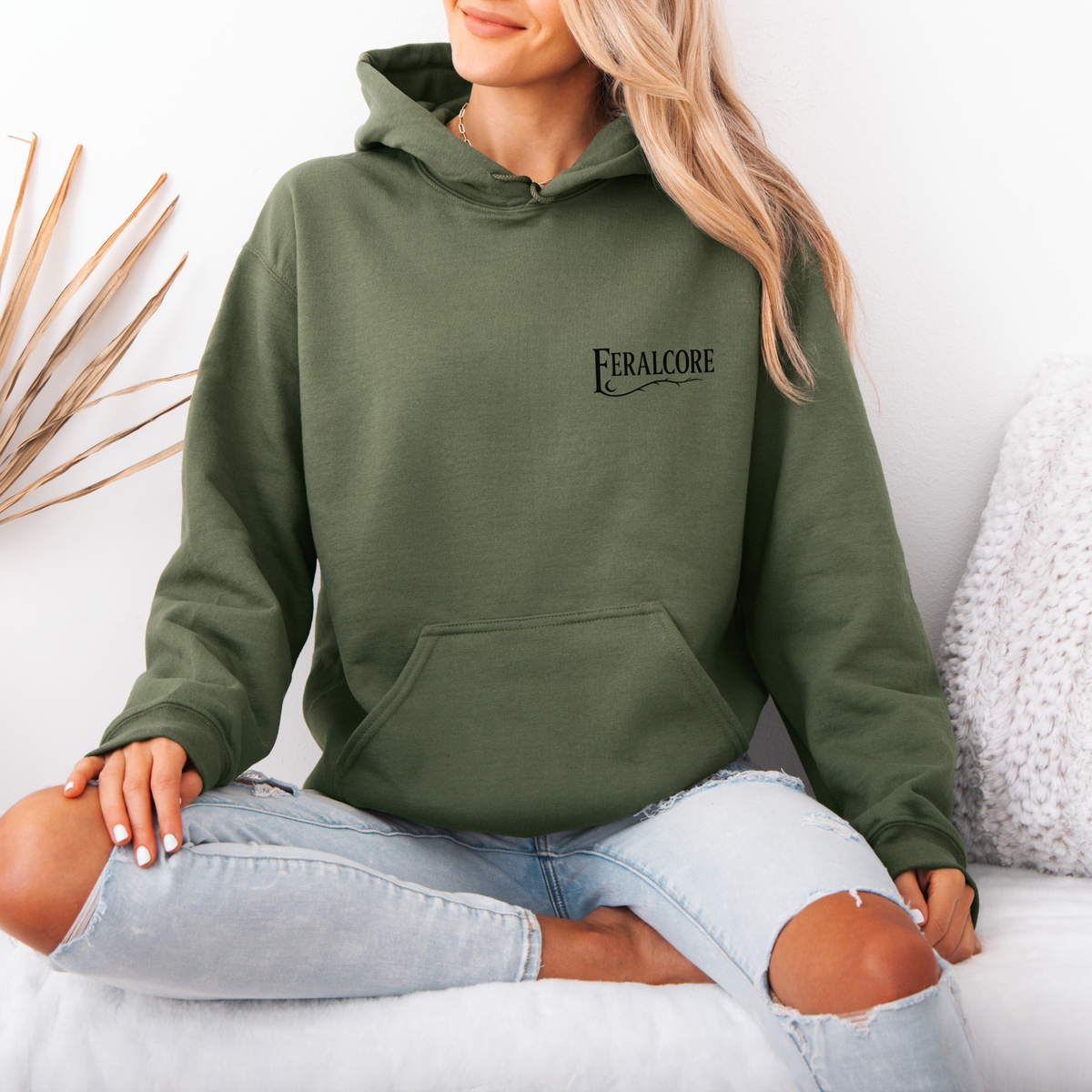 Stoneborn Sovereign – Feralcore Medusa Hoodie