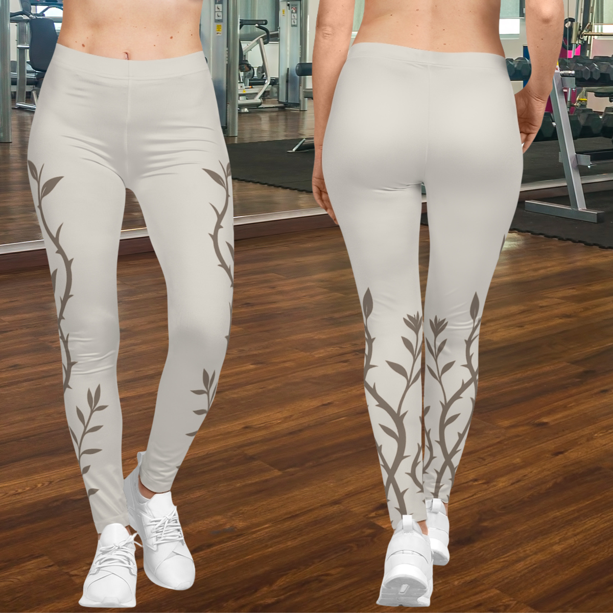 Rooted Set - Feralcore Casual Leggings – Bone