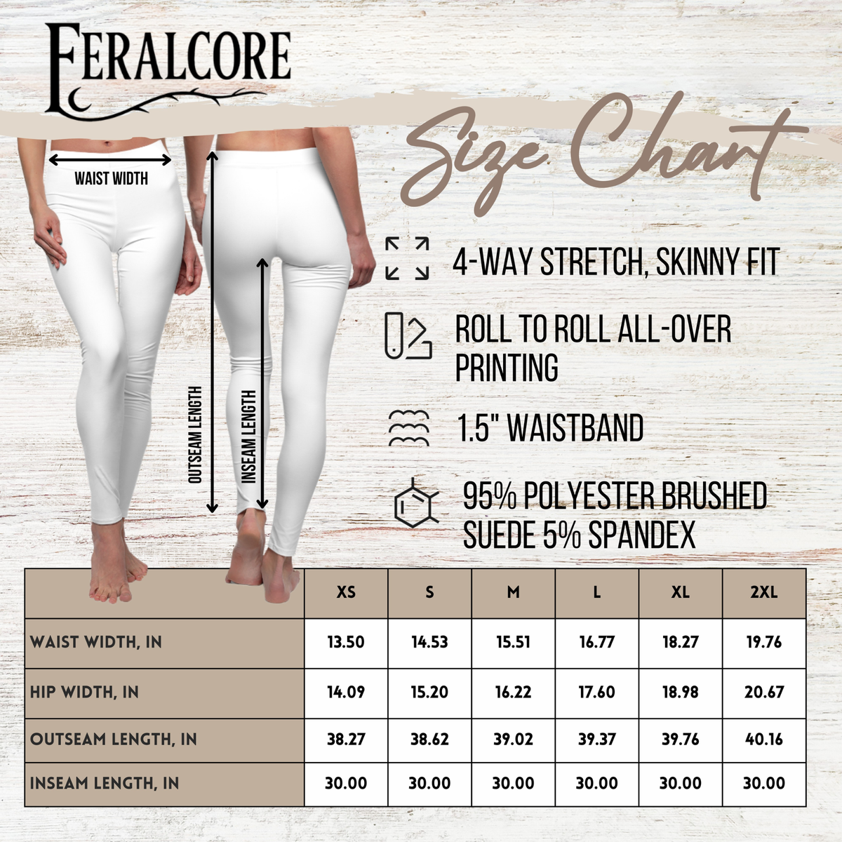 Rooted Set - Feralcore Casual Yoga Pants Leggings – Expresso